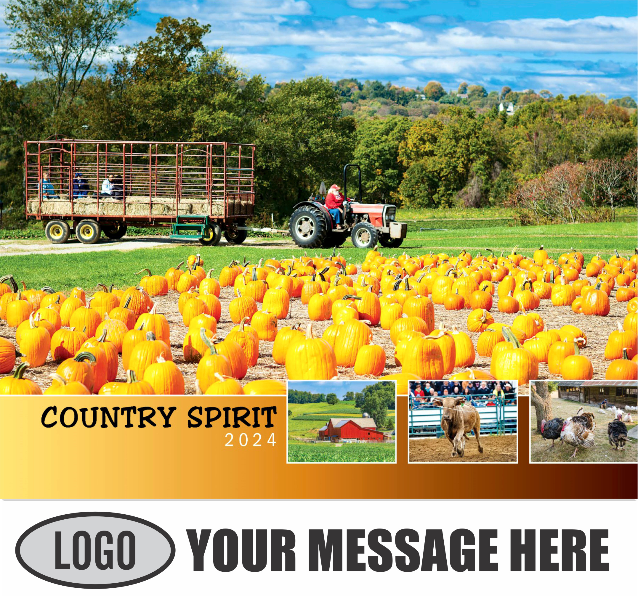 Country Spirit 2024 Business Advertising Calendar - cover