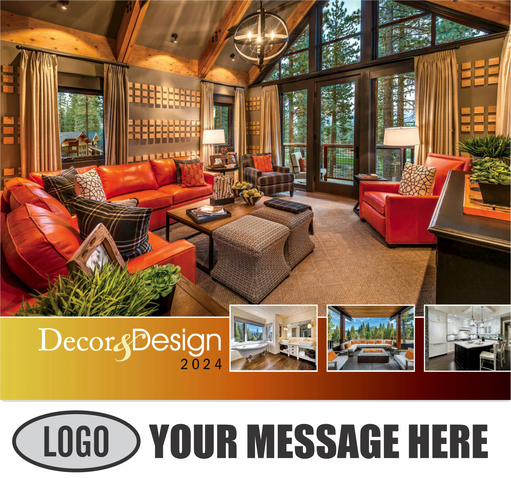 Decor and Design 2024 Interior Design Business Promotional Calendar - cover