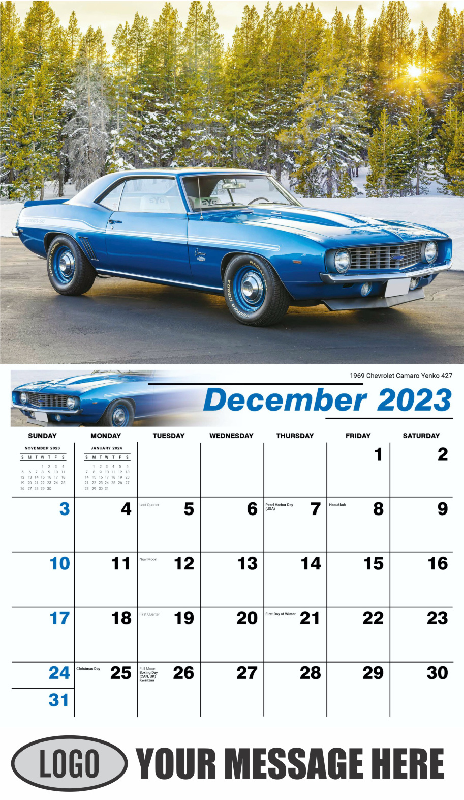 GM Classics 2024 Automotive Business Advertising Calendar - December_a