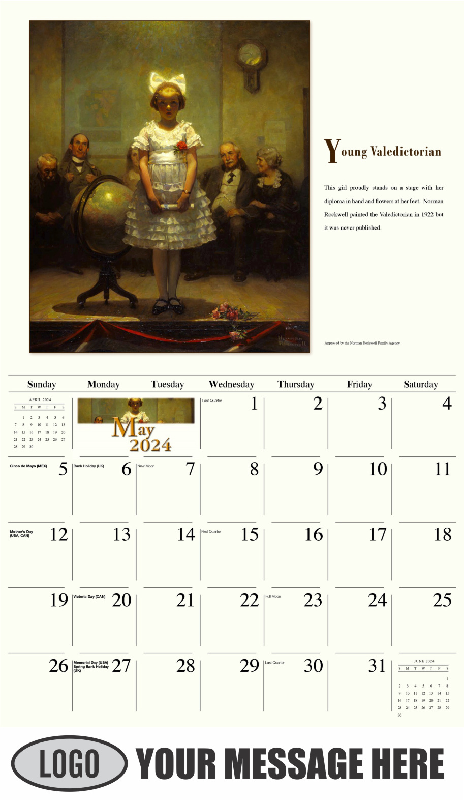 2024 Calendar Memorable Images 0082 06 