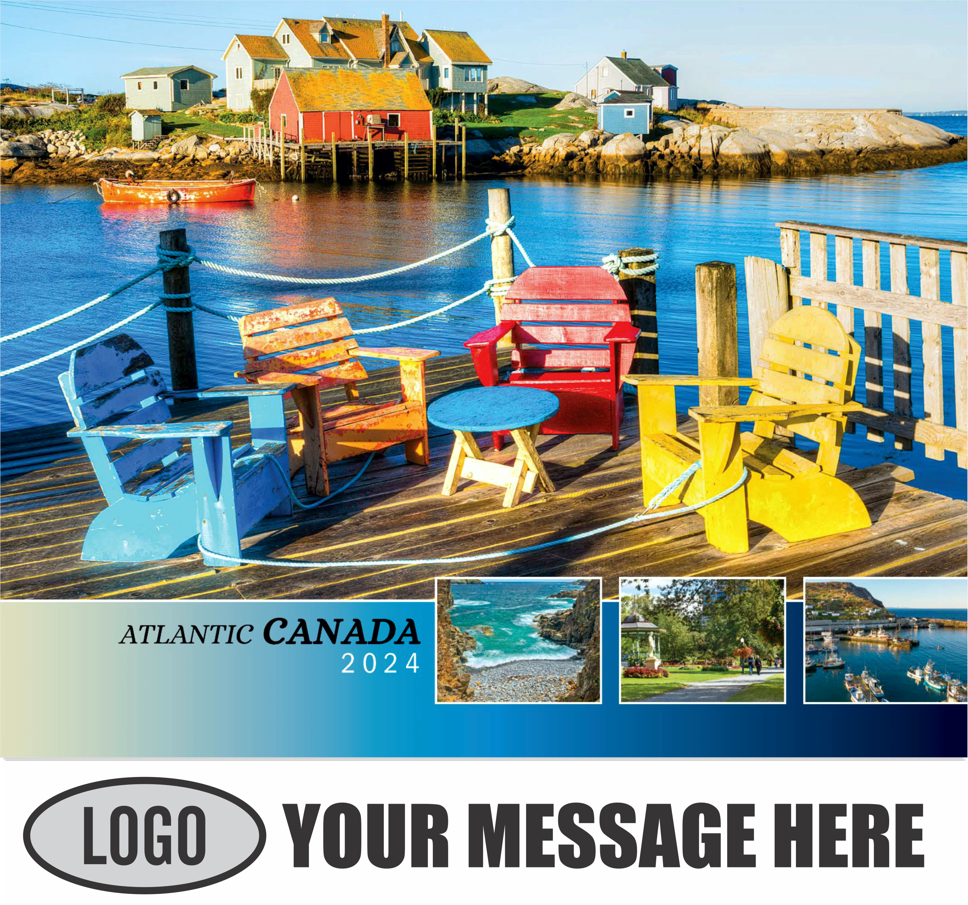 Atlantic Canada Scenic 2024 Business Promotion Calendar - cover