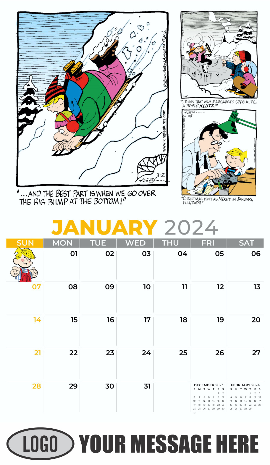Punt And Dennis 2024 Calendar Happy Kirstyn