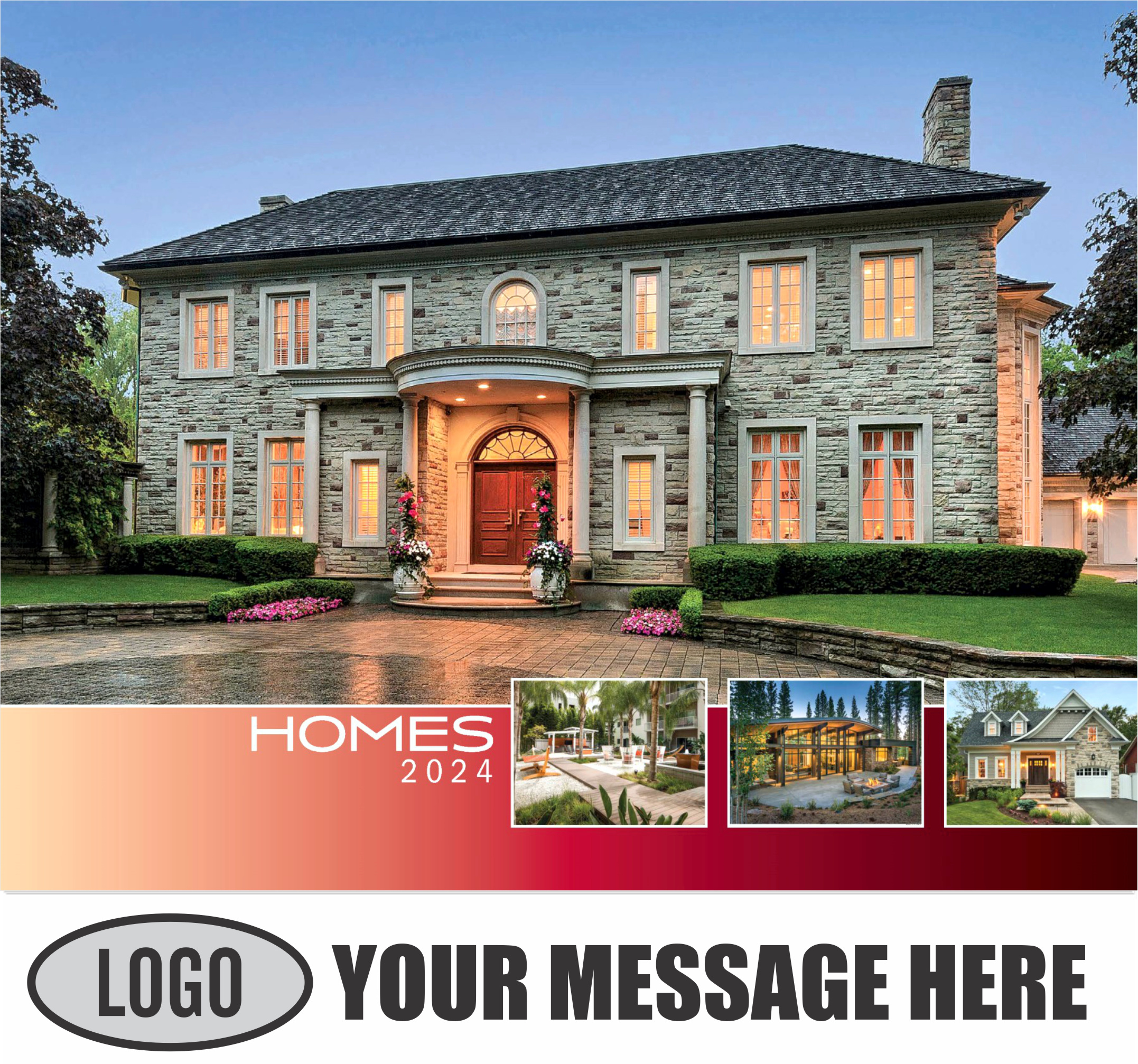 2024 Advertising Calendar Custom Homes low as 65¢