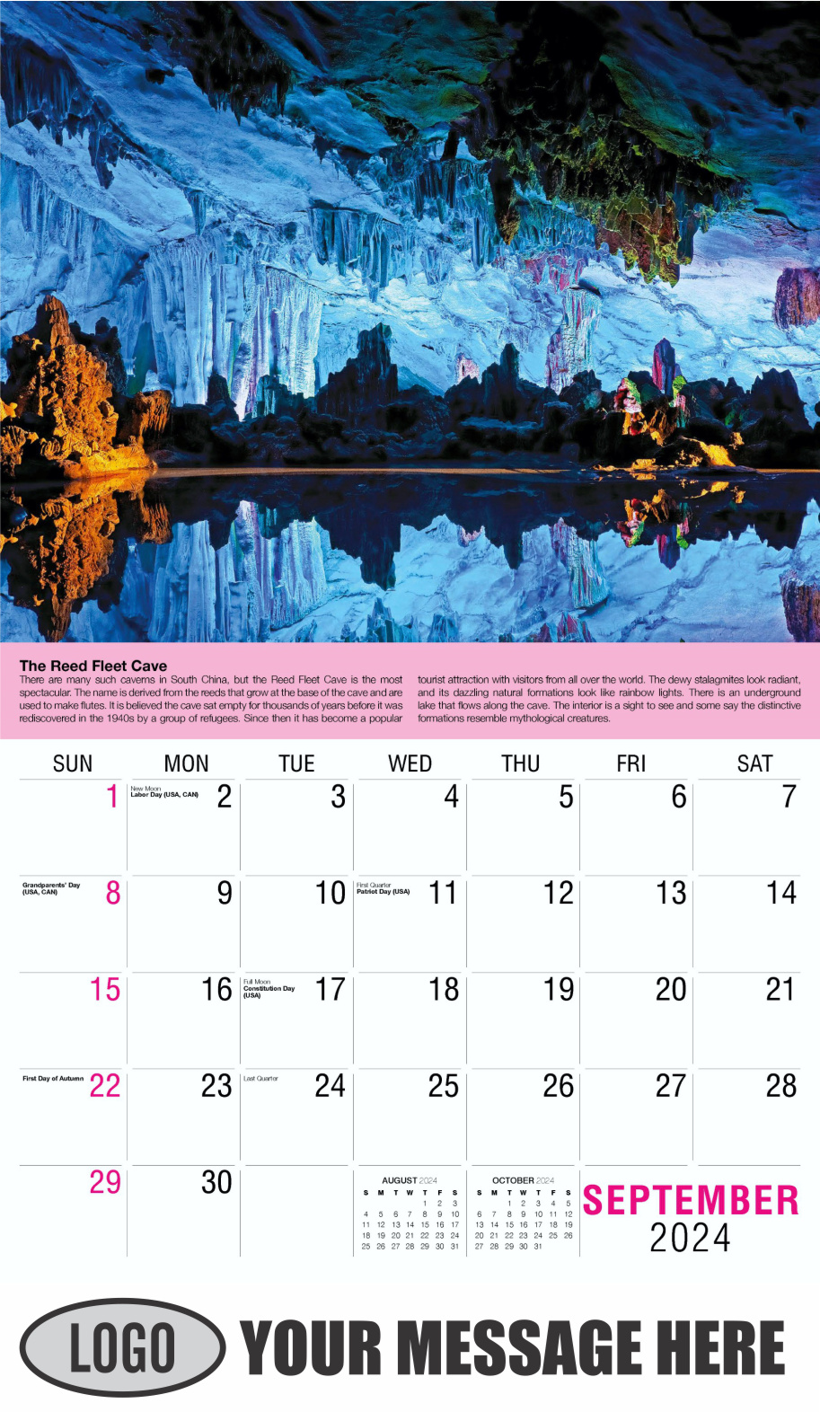 2024 Business Promotion Calendars Earth low as 65¢