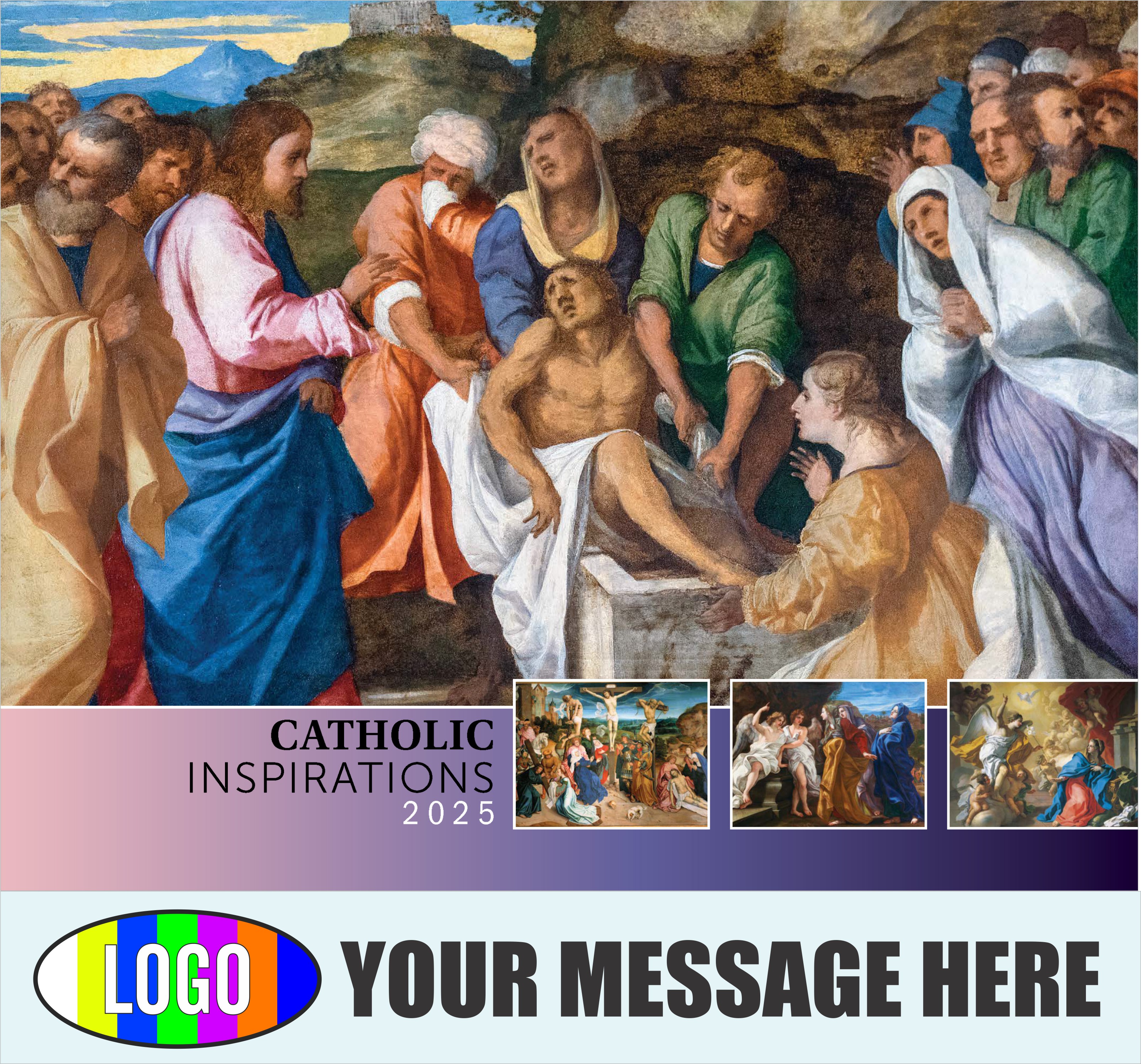 Catholic Inspirations 2025 Church Promotion Calendar - cover
