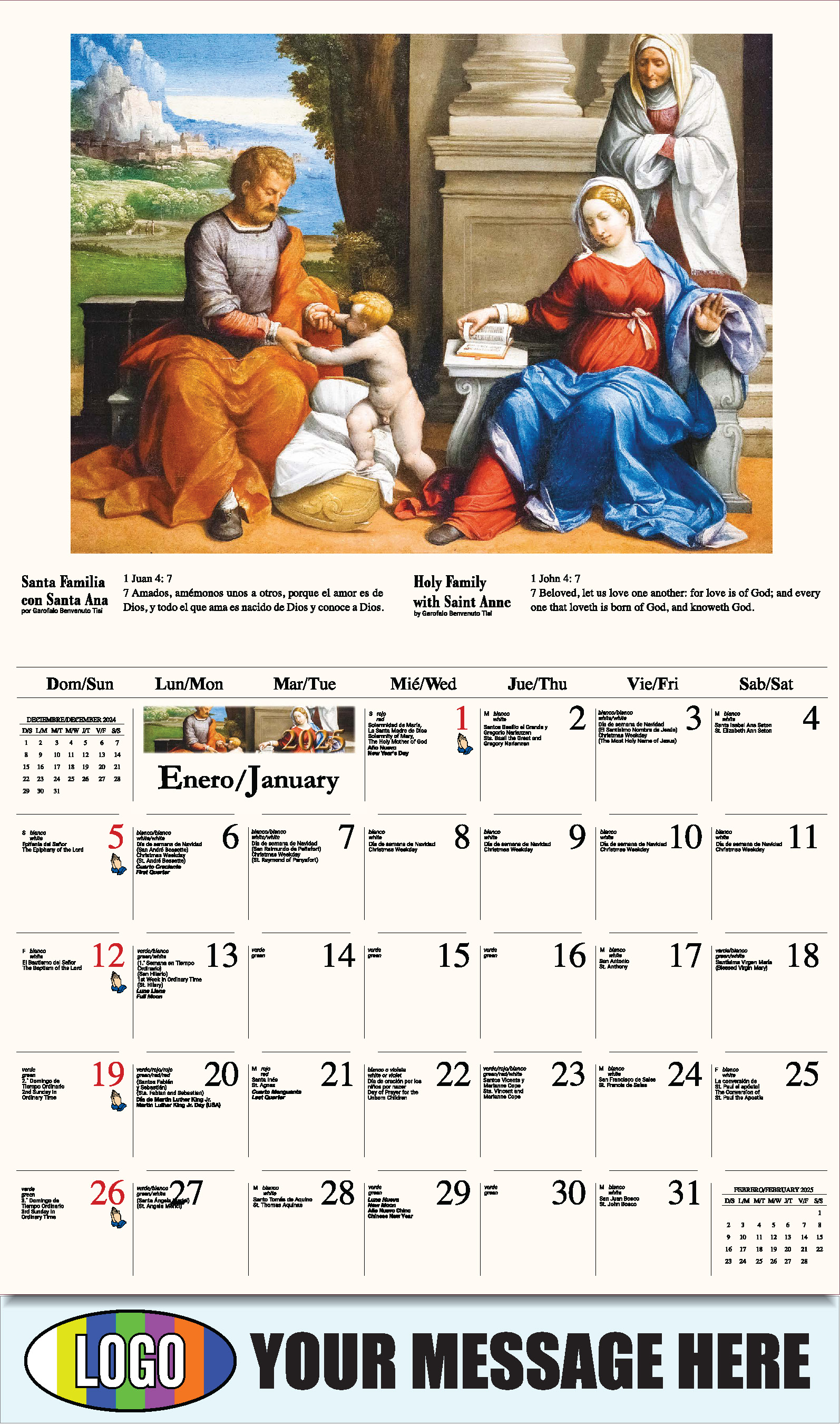 Santa Anita 2025 Wall Calendar 2025 ronny bernelle
