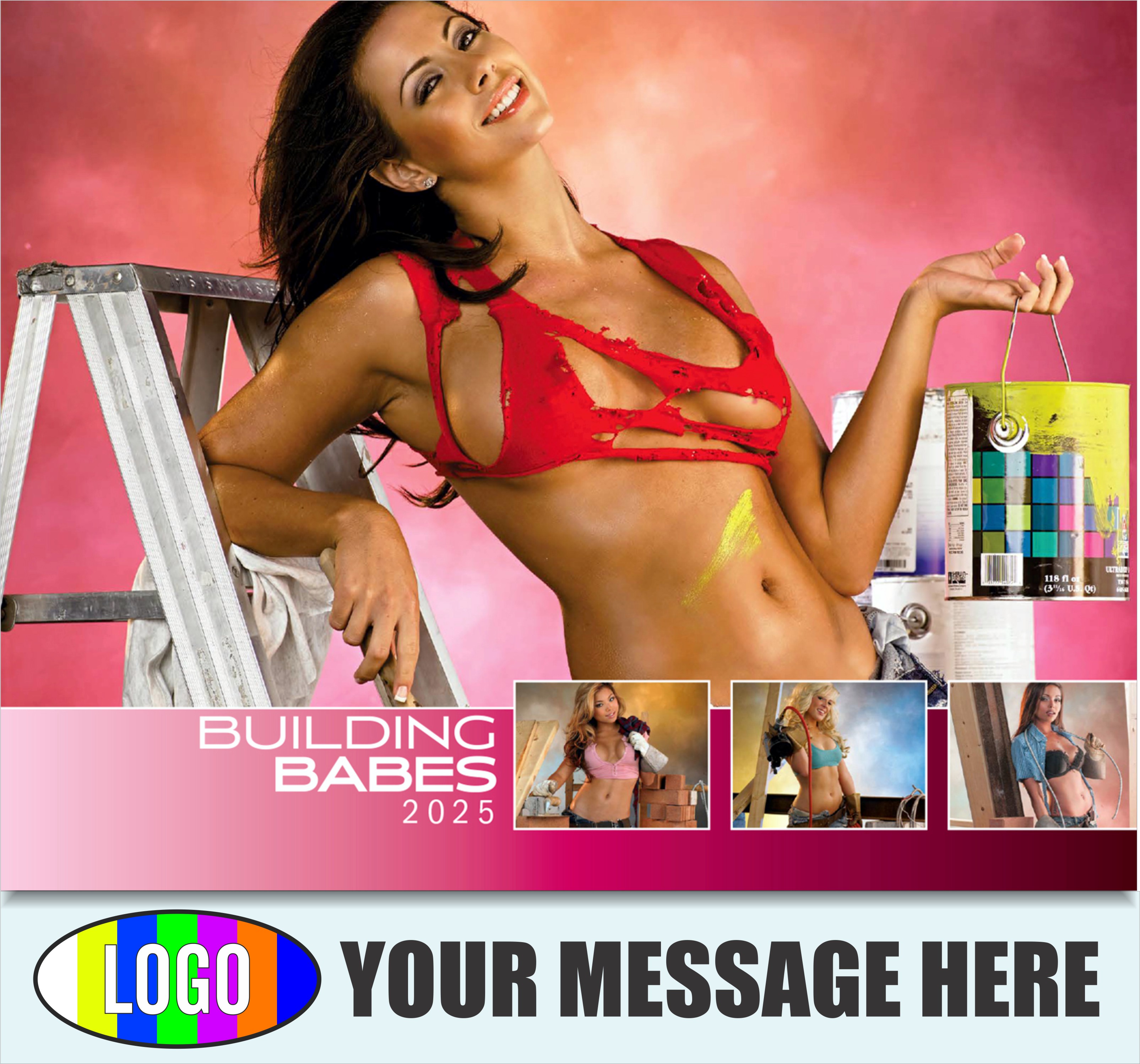 2025 Promotional Calendar Building Babes low as 65¢