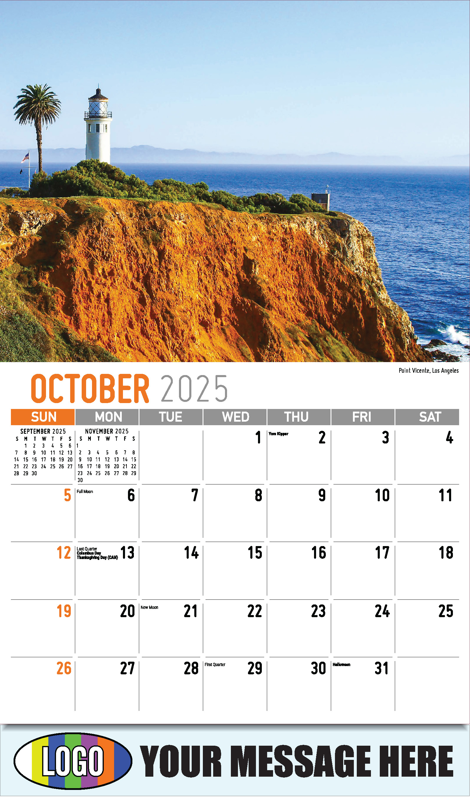 2025 Promotional Calendar California Scenic low as 65¢