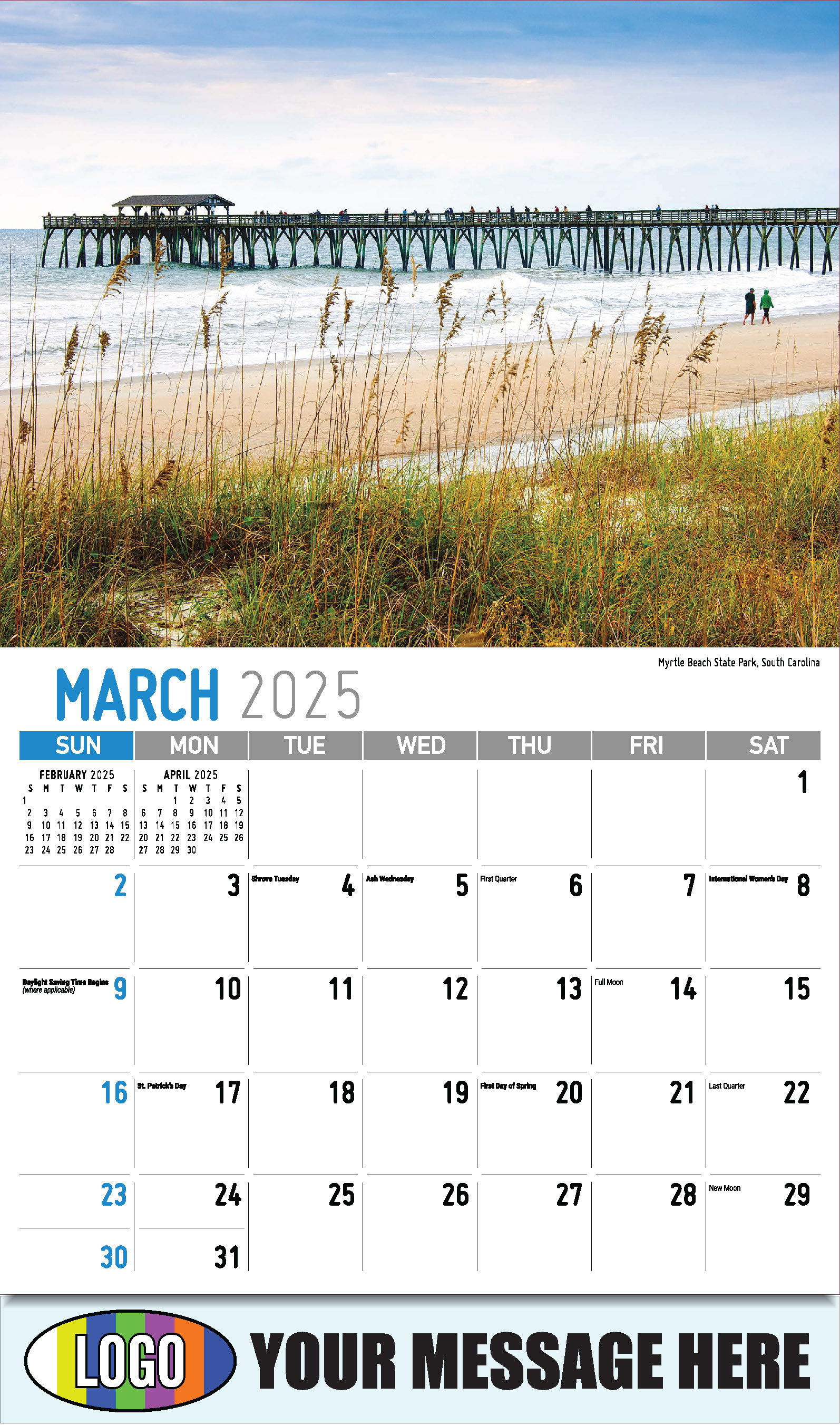 January 2025 Calendar For North Myrtle Beach Sc Belle Cathrin